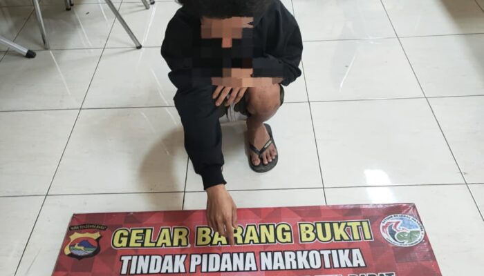 Lagi, Pengedar Sabu Ditangkap Sat Resnarkoba Polres Sumbawa Barat