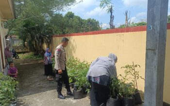 Dukung Pangan Nasional, Polisi Aktif Dampingi Petani Desa