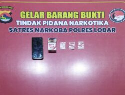 Transaksi Sabu Digagalkan di Batulayar, Polisi Sita 2,3 Gram Barang Bukti