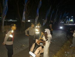 Sat Samapta Polres Lombok Utara Lakukan Patroli dan Sambangi Remaja Nongkrong