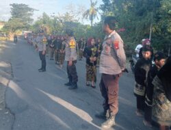 Polsek Pekat Lakukan Pengamanan Kegiatak Adat Suku Sasak.