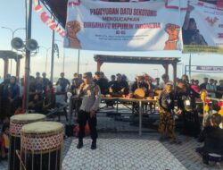 Festival Peresean dan Paguyuban Datu Sekotong Resmi Dibuka di Desa Sekotong Barat