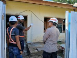 Sat Binmas Polres Bima Kota Laksanakan Cooling System dan Himbauan kepada Pekerja Proyek RSUD Kota Bima