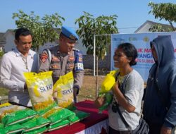 Sambut HUT ke-80 RI, Polsek Sumbawa Gelar Gerakan Pangan Murah