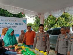 Polres Lombok Utara Gelar GPM Bersama Bulog Stabilkan Harga Beras