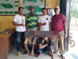 Polsek Langgudu Amankan Terduga Pelaku Penganiayaan di Desa Kalodu