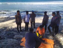Sat Reskrim Polres Lombok Utara Lakukan Olah TKP Penemuan Mayat