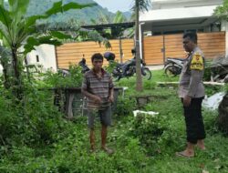 Bhabinkamtibmas Senggigi Dorong Warga Krandangan Kembangkan Ketahanan Pangan Lokal