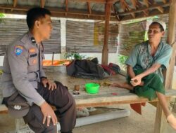 Bhabinkamtibmas Eyat Mayang Dukung Ketahanan Pangan dan Keamanan Desa