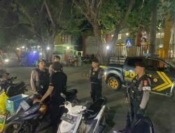 Sat Samapta Polres Bima Kota Gelar Patroli Blue Light di Sejumlah Titik Strategis
