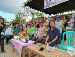 Bhabinkamtibmas Desa Klanir Hadiri Penutupan Turnamen Sepak Bola U-13