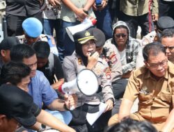 Aksi Demo Mahasiswa Sumbawa, Kapolres Akan Tindak Tegas Oknum Aparat dan Berantas Narkoba