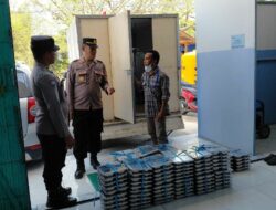 Kasat Binmas Polres Dompu Lakukan Pengecekan dan Koordinasi Program Makan Gizi Gratis di Wilayah Dompu Timur