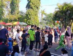 Car Free Day Lombok Barat di Jalan Soekarno-Hatta Penas Berlangsung Meriah dan Aman