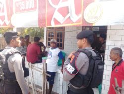 Sat Samapta Polres Bima Kota Gelar Patroli Dialogis, Ajak Warga Jaga Kamtibmas