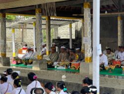 Kapolres Lombok Utara Hadiri Pengamanan dan Peribadatan Pujawali di Pura Penataran Agung Rinjani