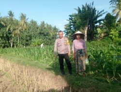 Polri Hadir di Desa Kuranji, Warga Diajak Wujudkan Kemandirian Pangan