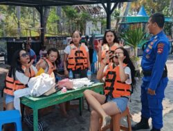 Satpolairud Intensifkan Patroli di Pantai Senggigi untuk Keamanan Wisatawan
