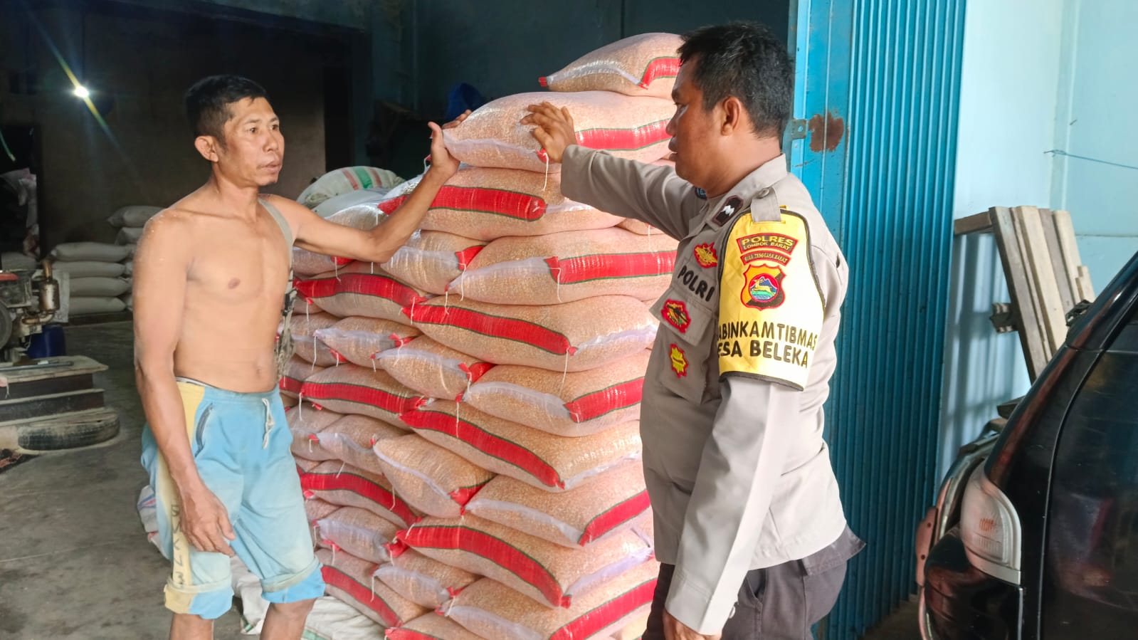 Sinergi Polri dan Pengusaha Lokal Jaga Pasokan Jagung di Lombok Barat