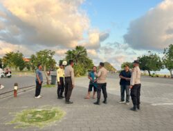 Polres Loteng Sambangi Obyek Wisata di Kuta Mandalika Pasca MotoGP 2025