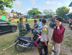 Bhabinkamtibmas Ai Kangkung Monitoring Jambore Ranting Sekongkang, Kegiatan Berjalan Lancar dan Kondusif