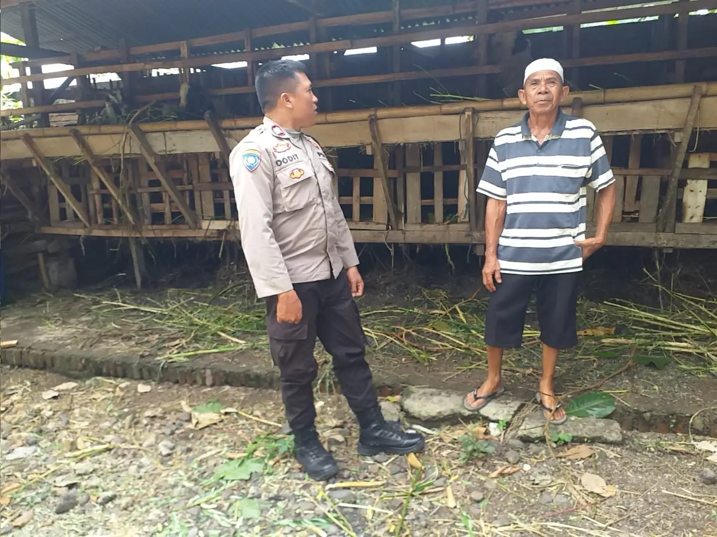 Polri Perkuat Ketahanan Pangan Desa Jagaraga Lewat Peran Aktif Bhabinkamtibmas