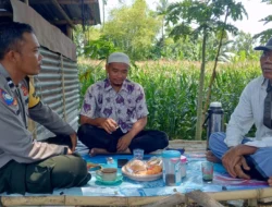 Bhabinkamtibmas Kuripan Dorong Petani Jual Jagung ke Bulog