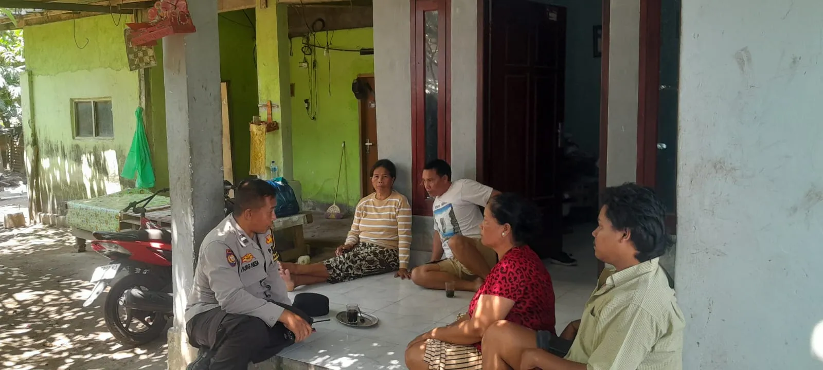 Polsek Gerung Buktikan, Ketahanan Pangan Bisa Dimulai dari Rumah Sendiri