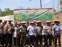 Polres Bima Kota Dukung Swasembada Pangan Nasional Lewat Penanaman Jagung Serentak Kuartal IV