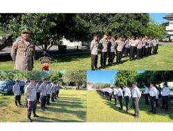 Wakapolres tekankan Anggota Proofesional dalam bertugas dan Pentingnya Hidup Sederhana kepada Personel