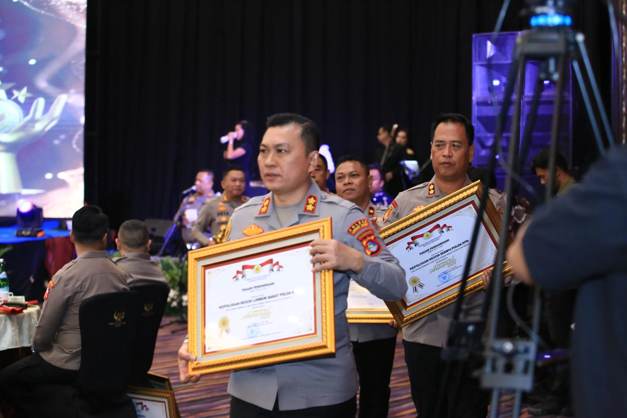 Polres Lombok Barat Masuk 5 Besar Kompolnas Award 2025