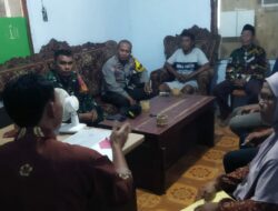 Bhabinkamtibmas Desa Kampasi Meci Ajak Warga Jaga Kamtibmas dan Hindari Tindakan Main Hakim Sendiri