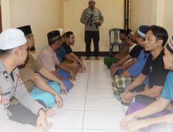 Sat Tahti Polres Bima Kota Gelar Binrohtal, Bangun Kepribadian dan Spiritualitas Para Tahanan