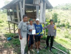 BHABINKAMTIBMAS DESA MALAJU LAKSANAKAN PROBLEM SOLVING SENGKETA TANAH SECARA DAMAI