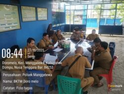 BHABINKAMTIBMAS DESA DORO MELO AJAK WARGA DUKUNG PROGRAM KAMTIBMAS DAN PERBAIKAN PENYALURAN BLT