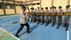 Asah Kemampuan, Sat Samapta Polres Bima Kota Gelar Latihan PHH Secara Intensif