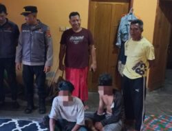 Polres Loteng Evakuasi Dua Pemuda Dari Amukan Massa Diduga Curi Tabung Gas. ‎