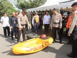 Polres Loteng Bersama Instansi Terkait Siagakan Ratusan Personel Tanggap Siaga Bencana. ‎