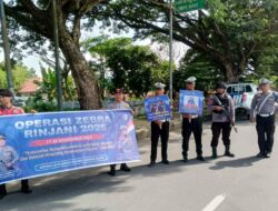 Operasi Zebra Rinjani 2025: Polres Lobar Tekan Fatalitas Kecelakaan