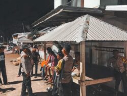 Polsek Langgudu Gelar Patroli Blue Light Cipta Kondisi Di Sejumlah Titik Rawan Gangguan Kamtibmas