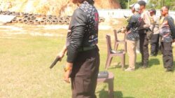 Semarak Latihan Menembak Polres Sumbawa Barat Meriahkan HUT ke-80 Korps Brimob