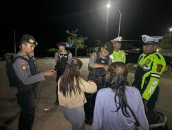 Persempit Ruang Gerak Para Pelaku Tindakan Kejahatan di Malam Hari, Pamapta Polres Bima Gelar Patroli KRYD