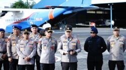 Polri Kerahkan Pesawat CN dan Fokker untuk Distribusi Logistik ke Aceh, Sumut, dan Sumbar