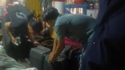 Team Opsnal Polsek Sape Sita Puluhan Botol Bir dan Ratusan Liter Sofi dalam Razia Miras