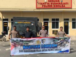 Dukung Kegiatan Sosial, Mabes Polri Salurkan 800 Paket Bingkisan Natal ke Polres Sibolga dan Tapteng