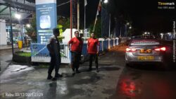 Jaga Keamanan Malam, Polsek Labuhan Badas Intensifkan Patroli Blue Light di Obyek Vital dan Pemukiman