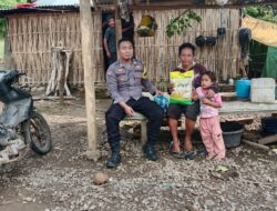 BHABINKAMTIBMAS NANGA TUMPU SALURKAN SARANA KONTAK UNTUK WARGA KURANG MAMPU, PERERAT HUBUNGAN DAN JAGA KAMTIBMAS