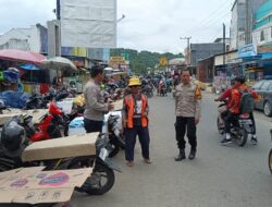 Cegah Curanmor dan Jaga Kewaspadaan, Polsek Sumbawa Gencarkan Patroli Harkamtibmas di Pasar Seketeng