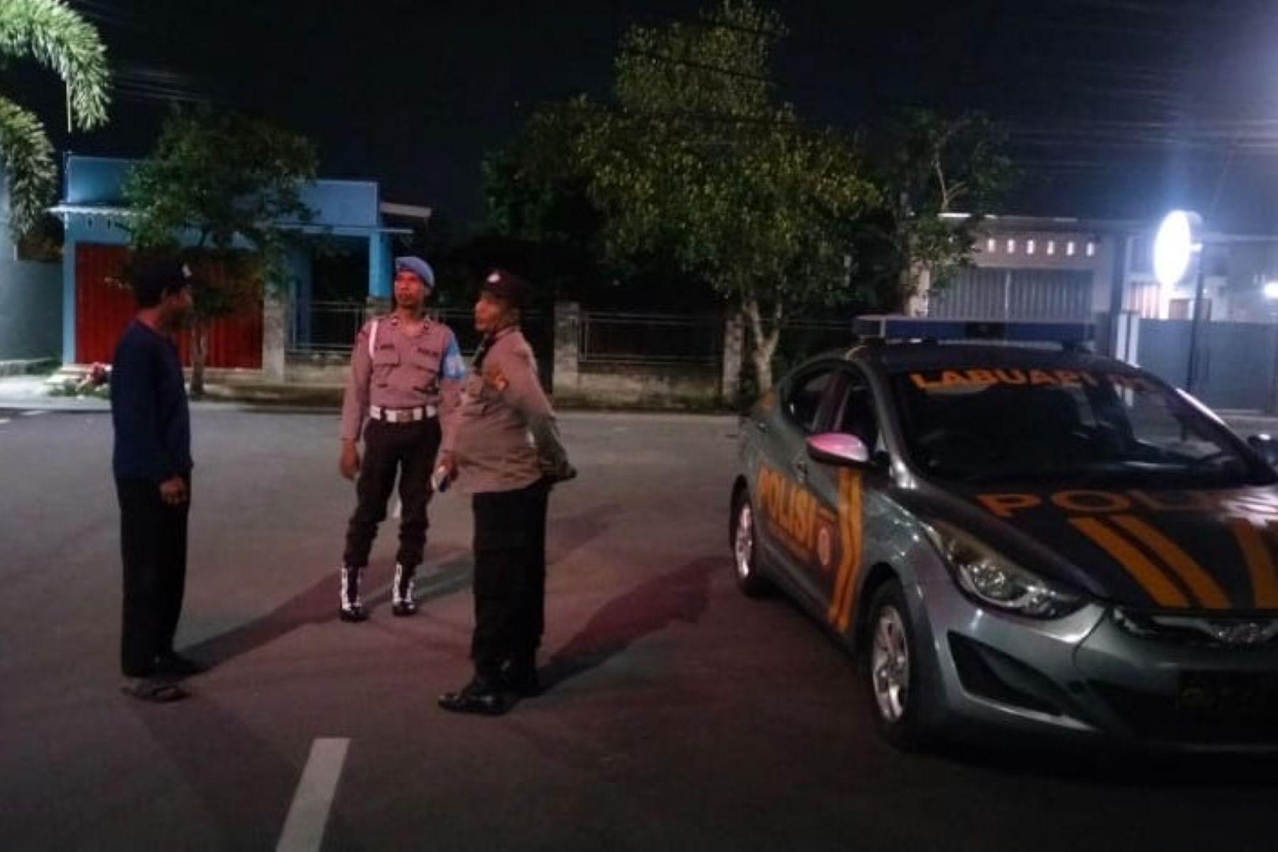 Polsek Labuapi Gelar Patroli Dialogis Cegah Aksi 3C