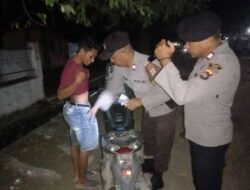 Razia dan Sweeping Jelang Perayaan Nataru, Polsek Belo Amankan 7 Unit SPM Yang Menggunakan Knalpot Brong